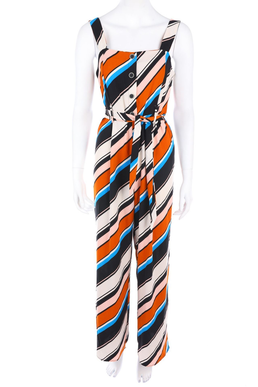 Miss Selfridge - Jumpsuit mit Streifen - D 34