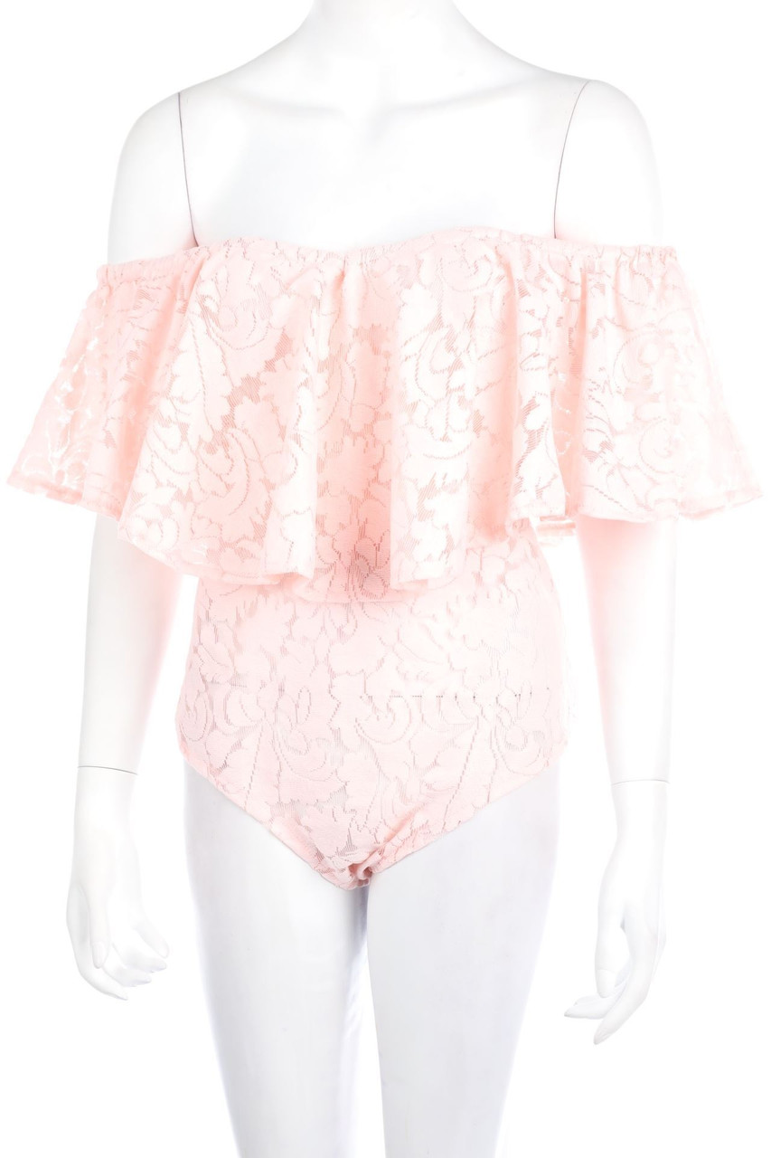 YOINS - Carmen-Body aus Spitze - XL