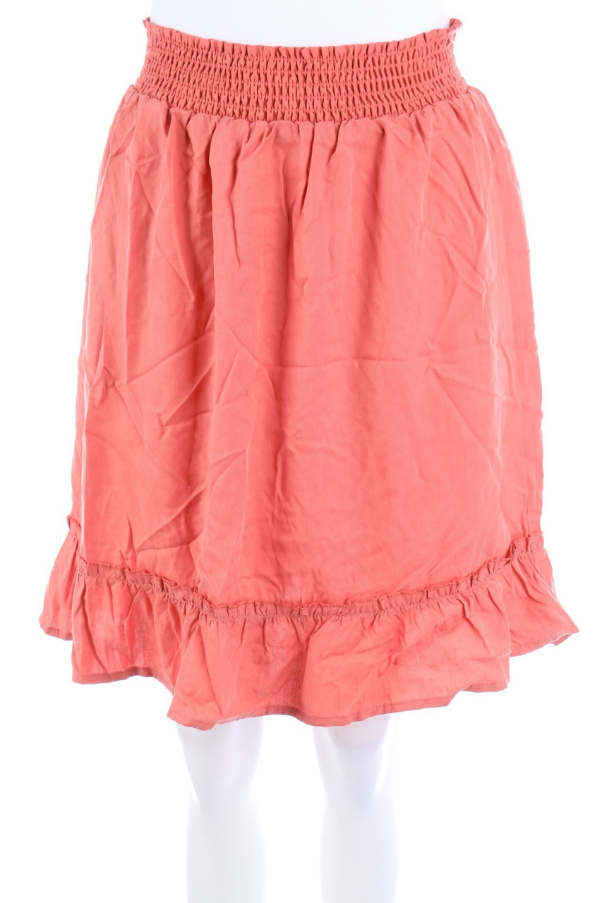 Ohne Label - Minirock mit Smok-Details - S