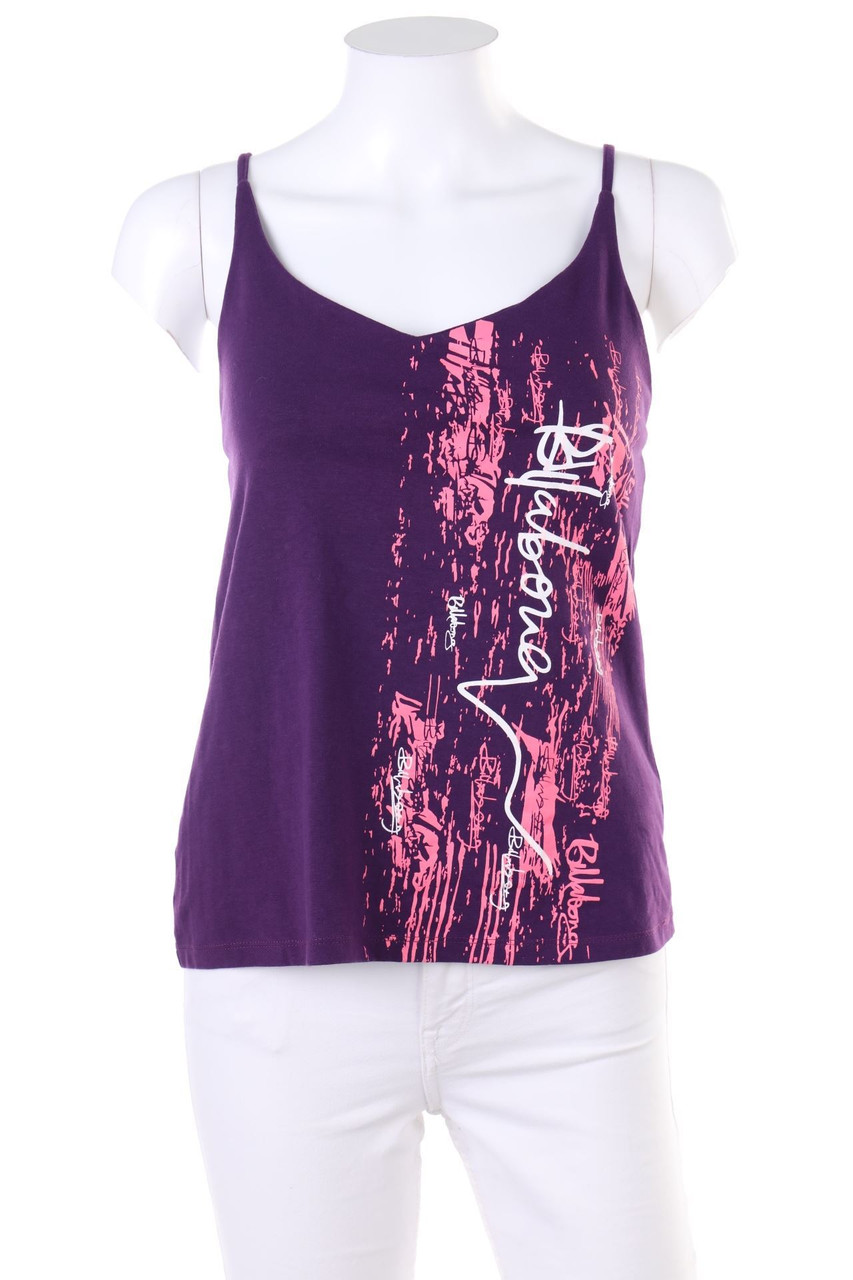 BILLABONG - Träger-Top mit Logo-Print - S