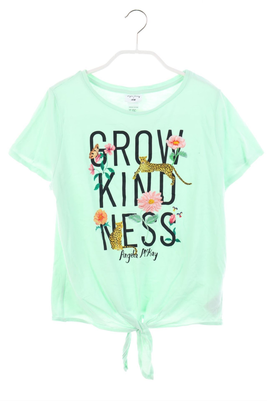 Angela McKay x H&M - T-Shirt mit Statement-Print - 158