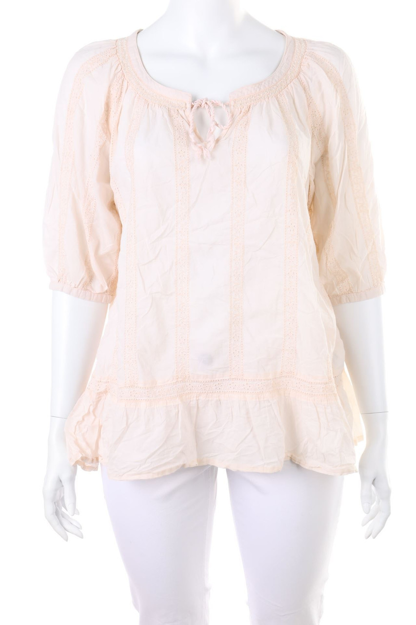 H&M The Garden Collection - Bluse mit Spitze - D 44