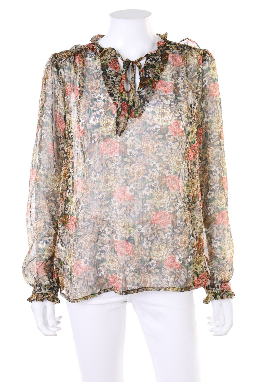 promod - Bluse mit Blumen-Print - D 36