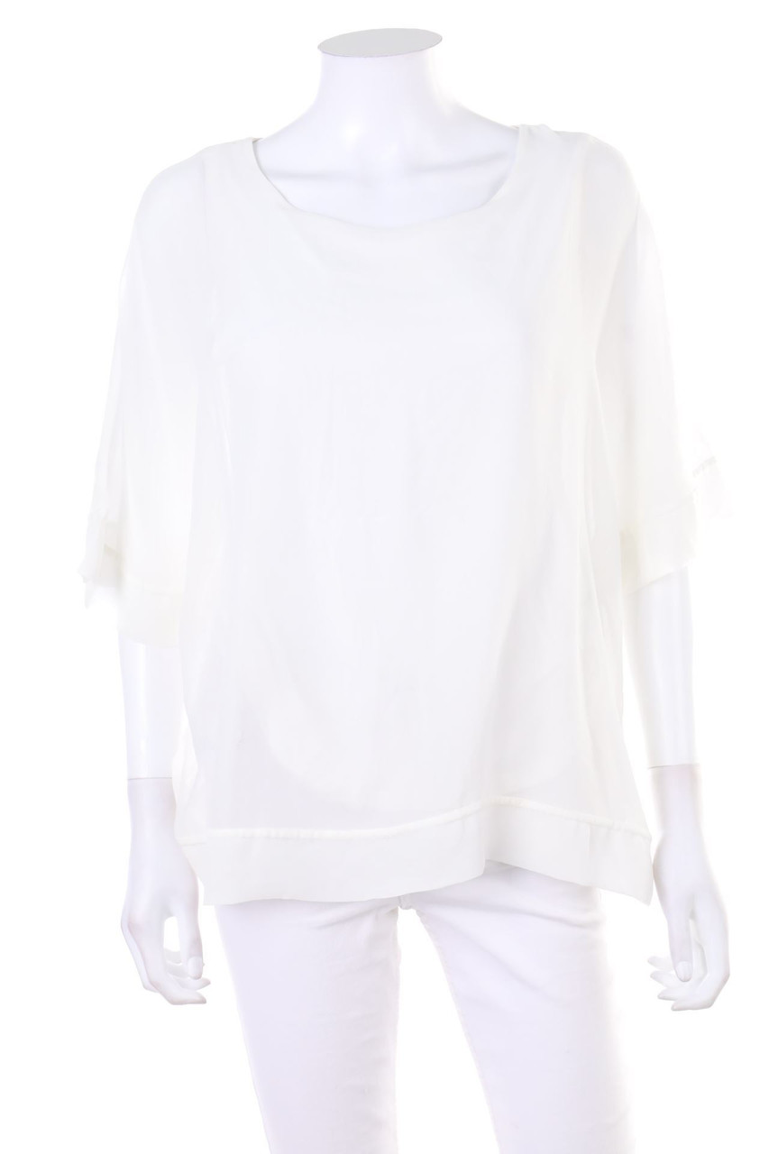 Street One - Bluse im Layer Look mit überschnittener Schulter - D 36