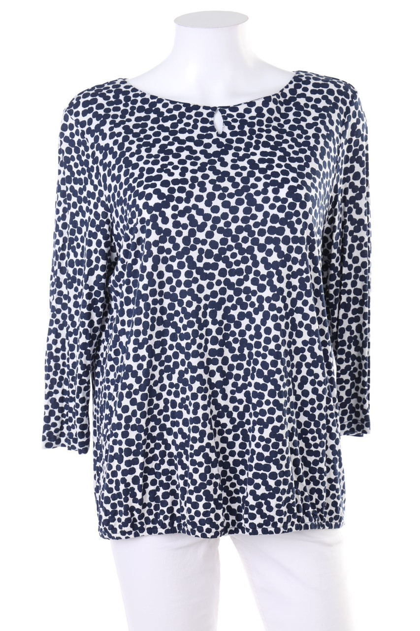 BRAX FEEL GOOD - Polka Dot-3/4-Arm-Shirt - D 40