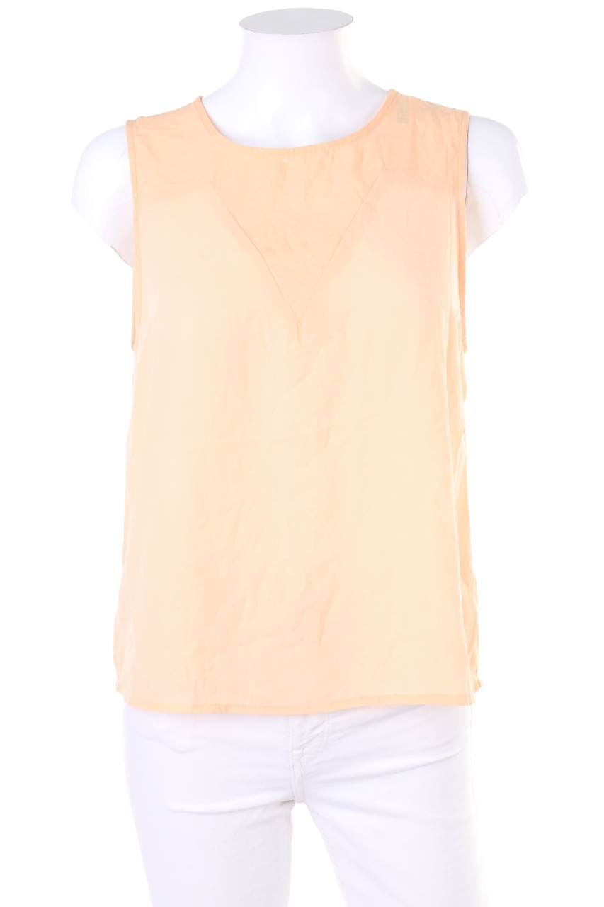 Ohne Label - Blusentop mit Pünktchen - D 42