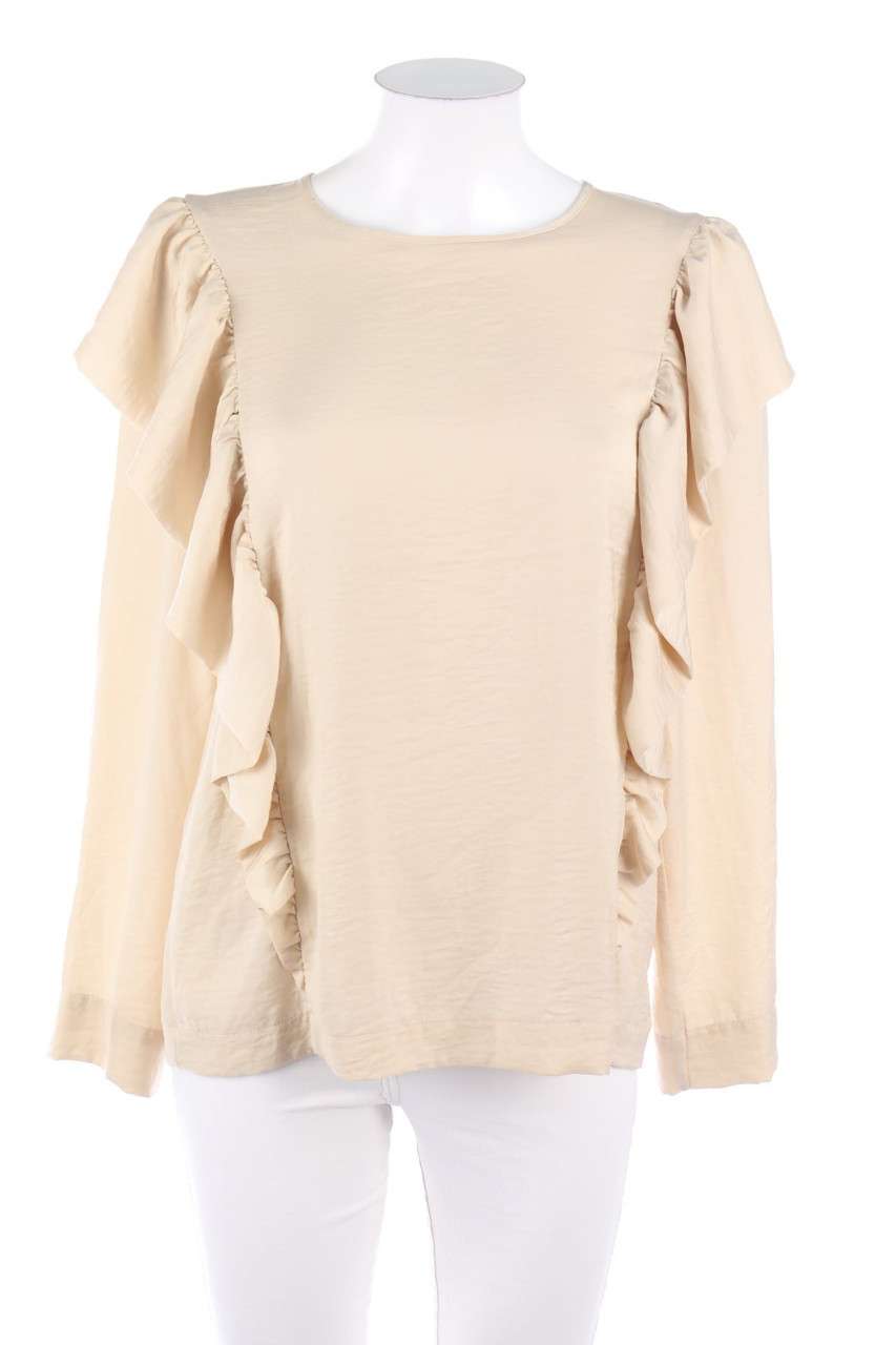 H&M - Bluse mit Volants - D 38