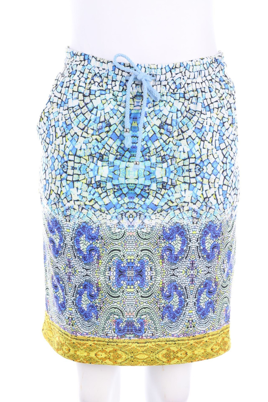 ESQUALO - Jersey-Minirock mit Print - D 38