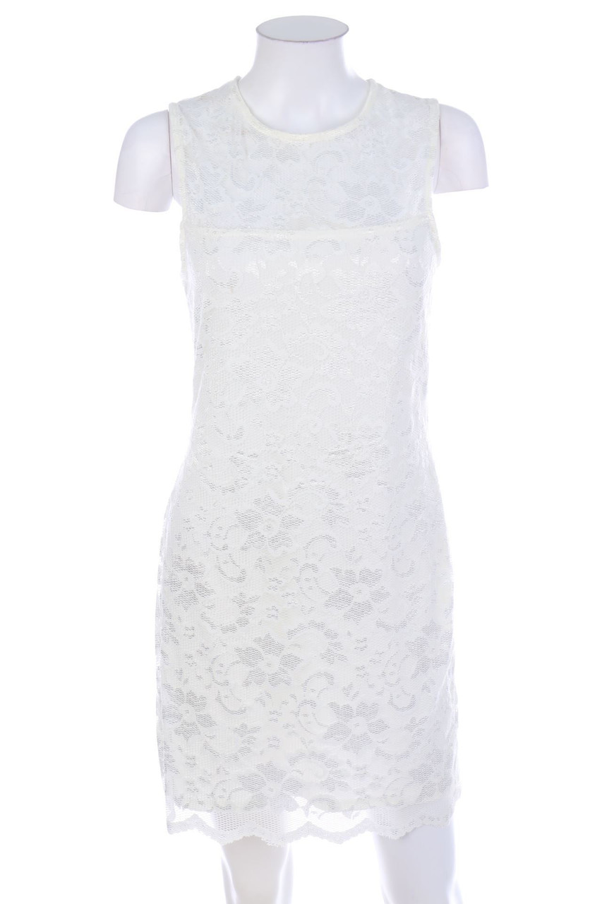 MELROSE - Spitzen-Kleid mit Keyhole - D 38