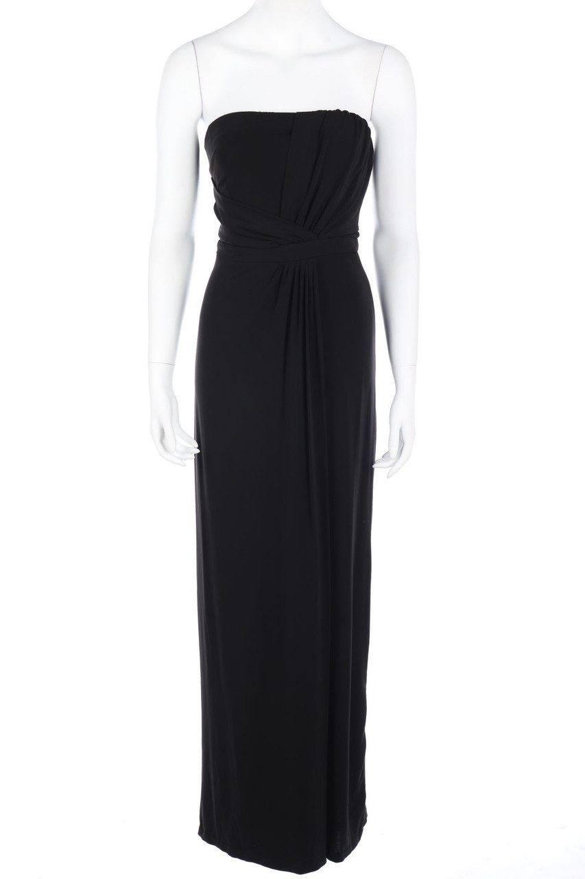 Ohne Label - Carmen-Maxi-Abendkleid - D 32