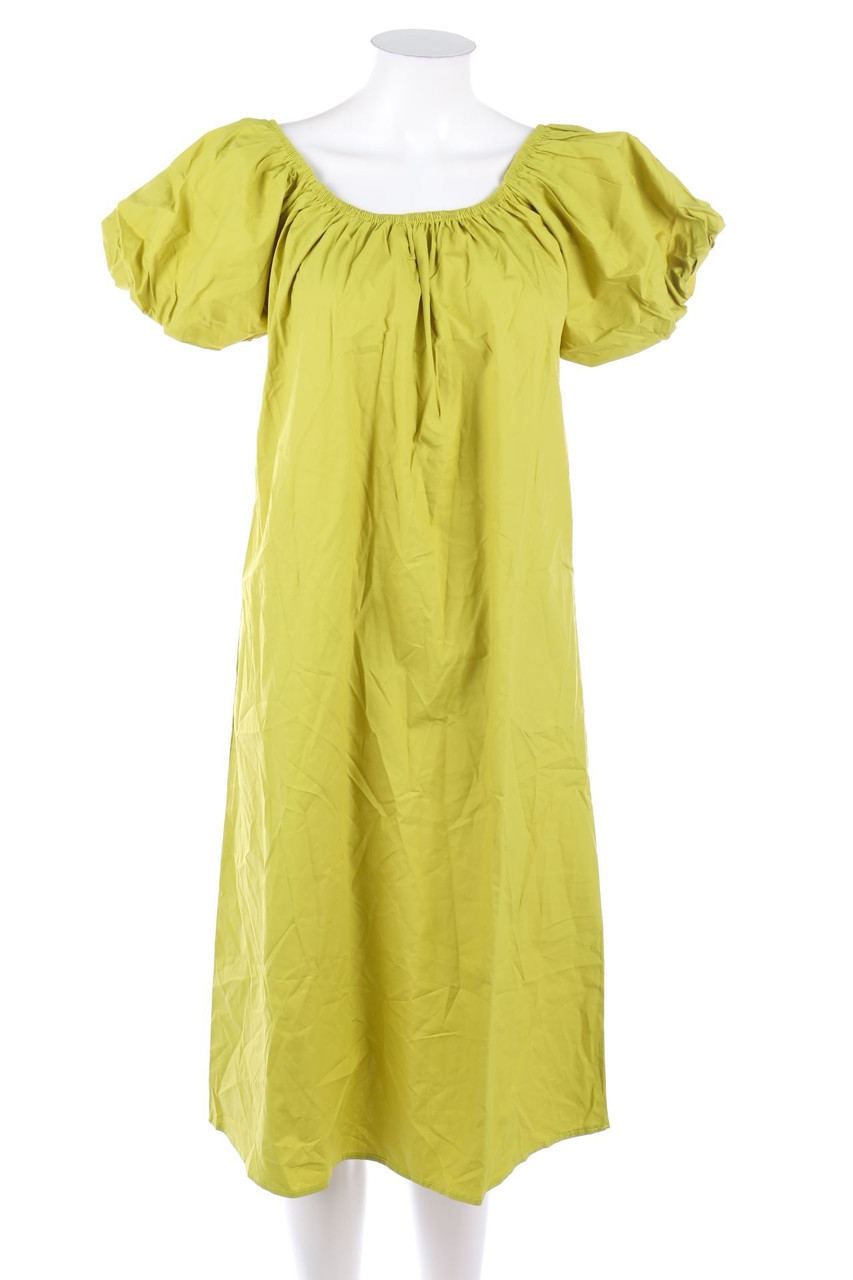 Ohne Label - Kleid mit Puffärmeln - M