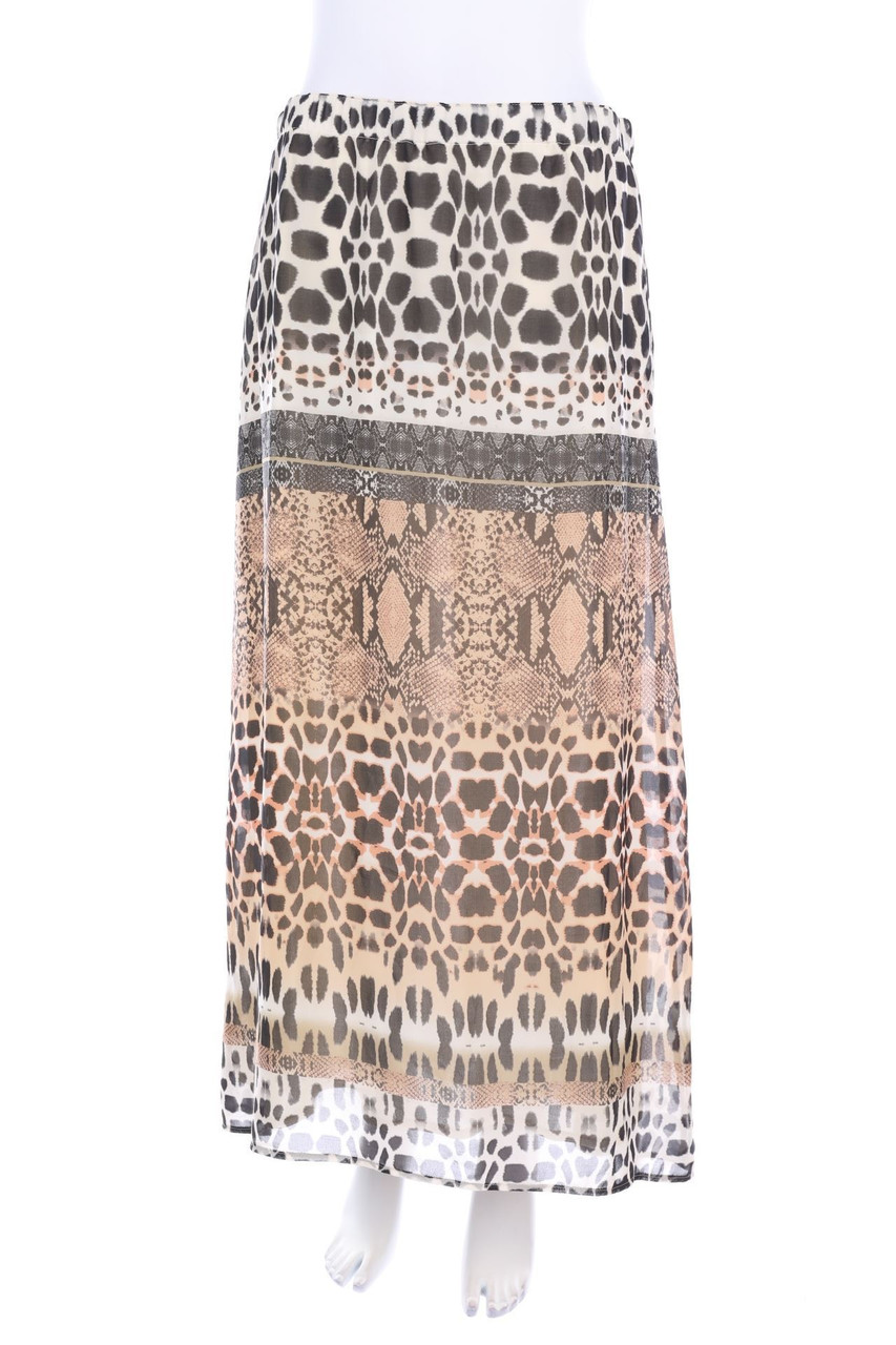 TAIFUN - Midirock mit Ethno-Print - D 38-40