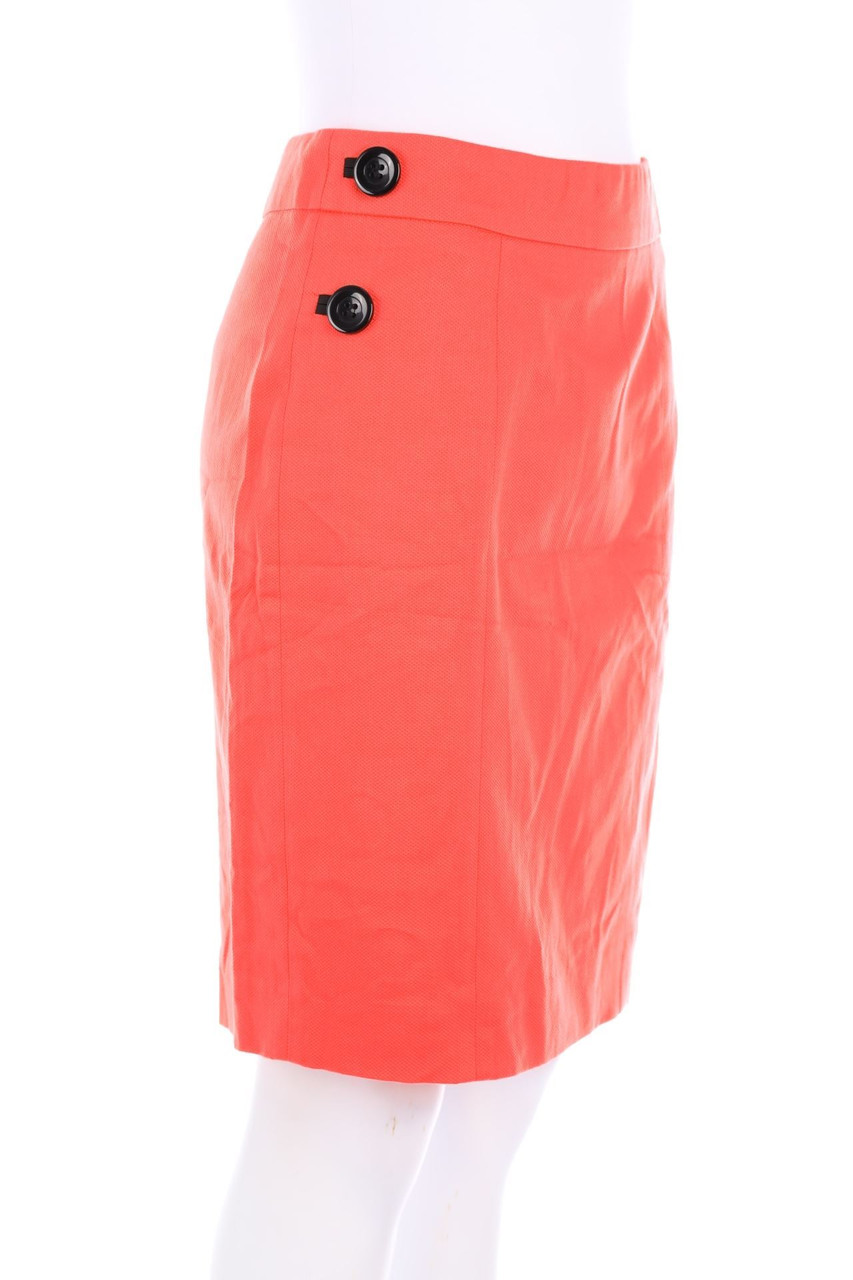 Jacqueline Riu - Minirock mit Schmuck-Knöpfen - D 36