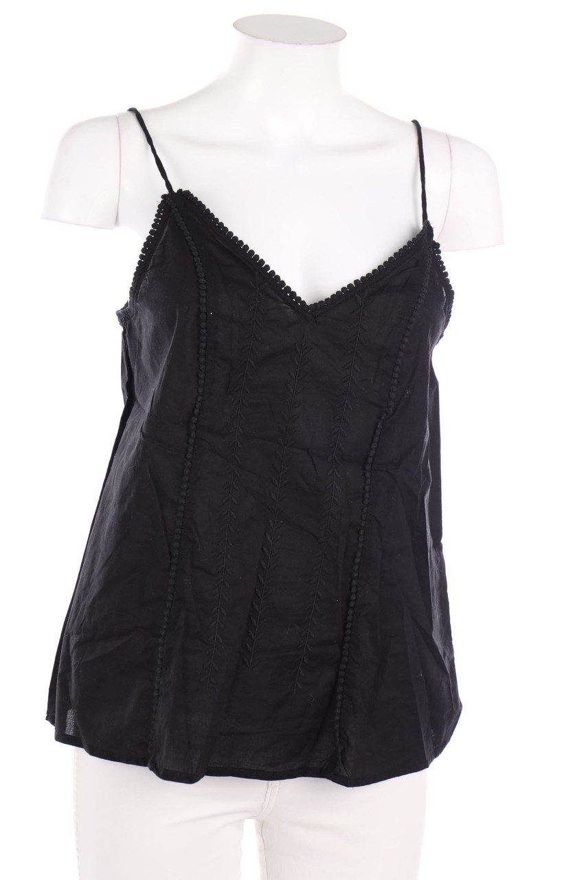 H&M LOGG - Blusentop mit Stickereien - D 36