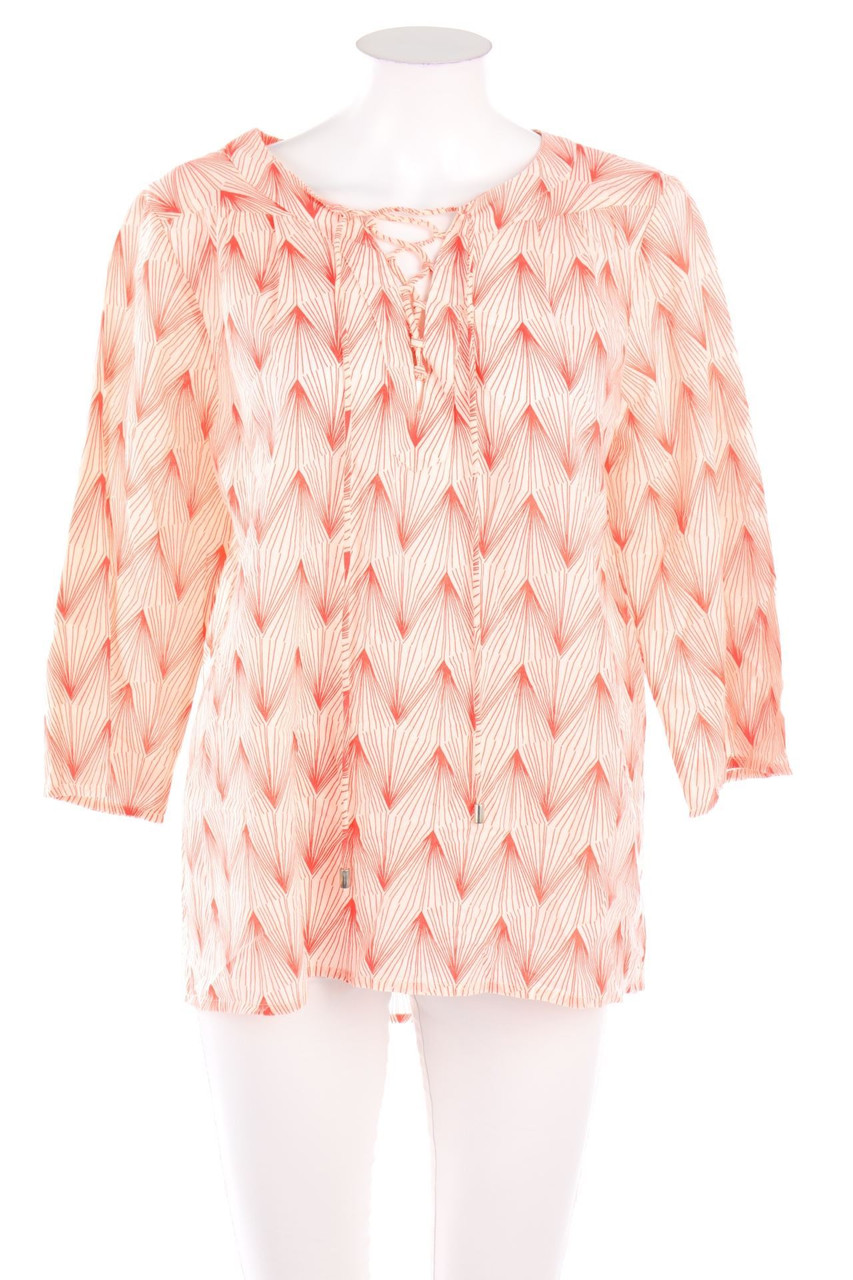 HEINE - Tunika-Bluse mit Schnürung - D 40