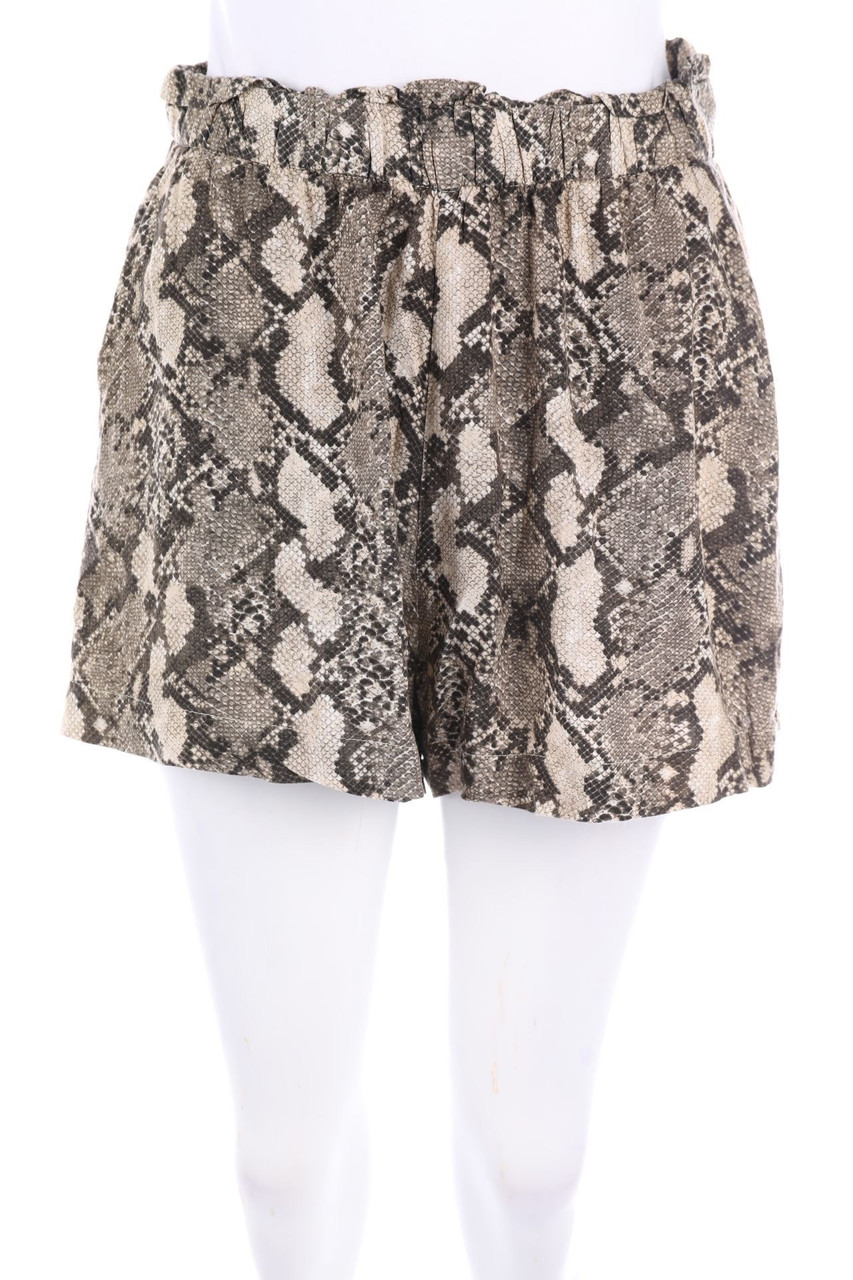 H&M - Shorts mit Animal-Print - D 38