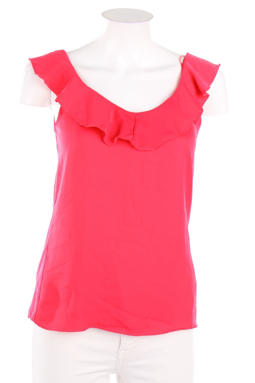 orsay - Blusentop mit Volants - XS