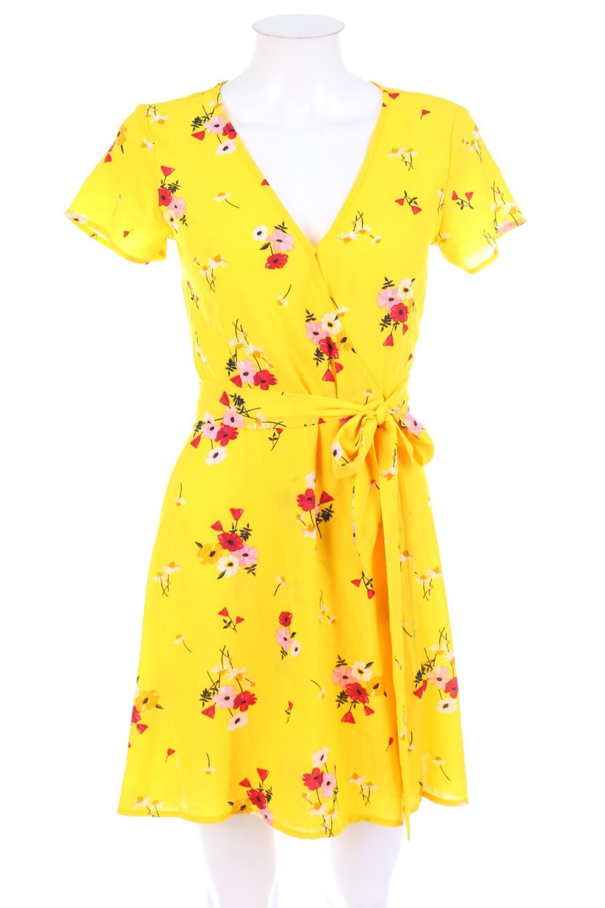 H&M DIVIDED - Wickelkleid mit Blumen-Print - D 32