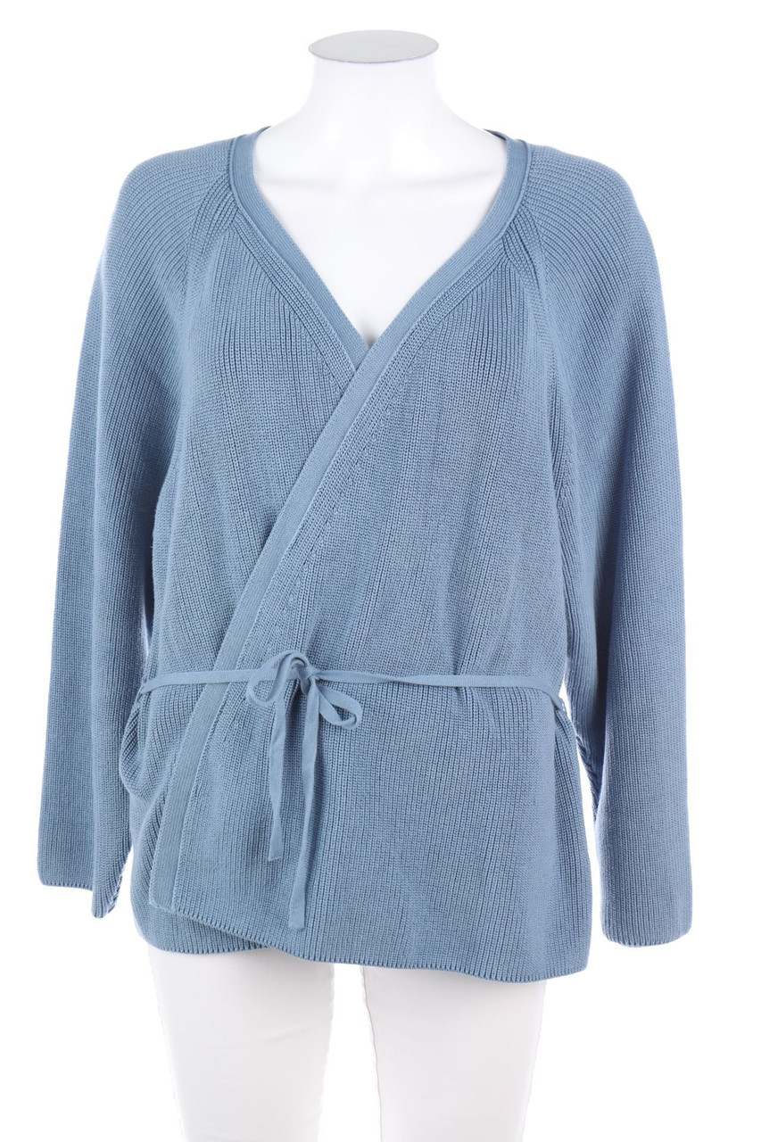 hessnatur - Wickel-Baumwoll-Cardigan - L