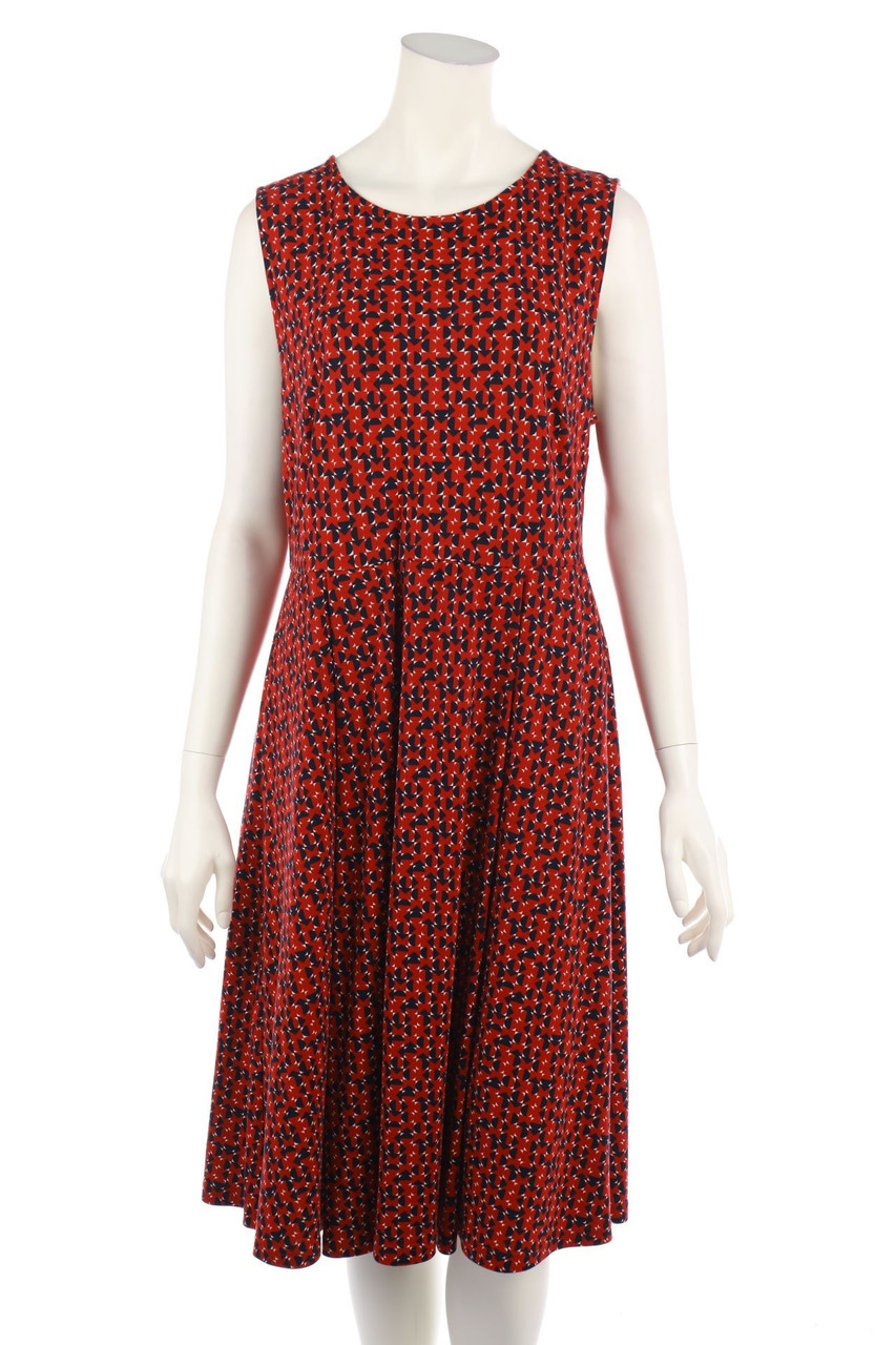 hessnatur - Jersey-Midikleid mit Falten - D 44