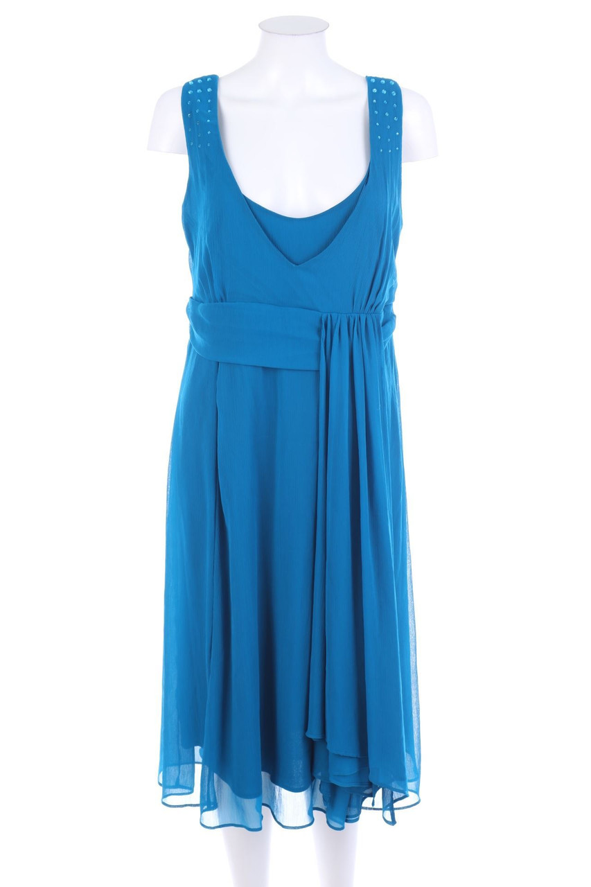 sheego - Abendkleid mit Strass-Steinen - D 44