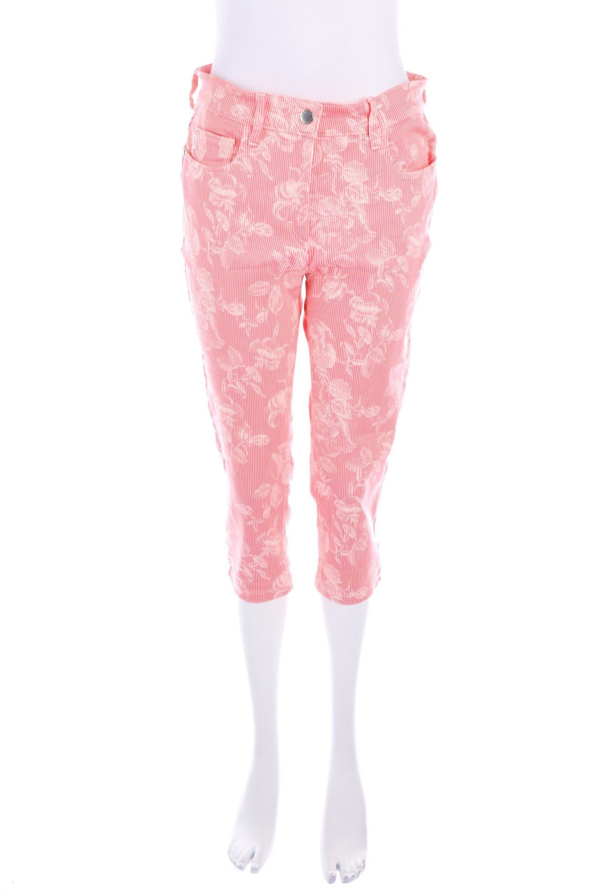 ZERRES - Hose mit Blumen-Print - D 36