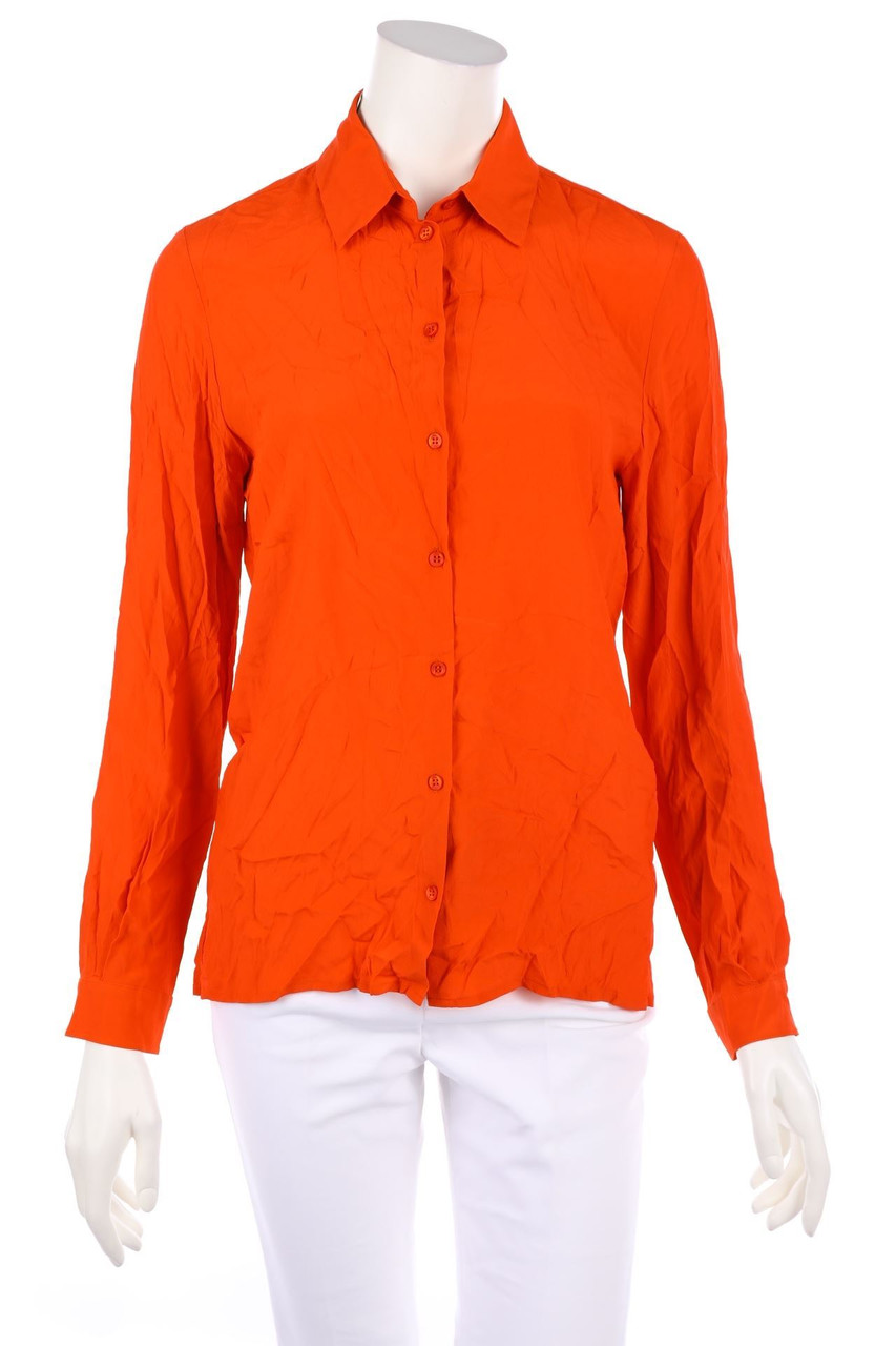 Blue les copains - Hemd-Bluse aus Seiden-Mischung - D 36