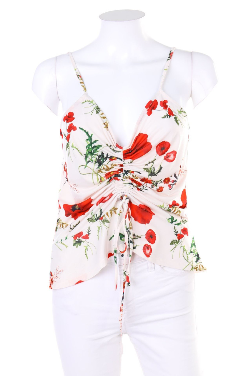 orsay - Träger-Top in A-Linie mit Blumen-Print - D 40