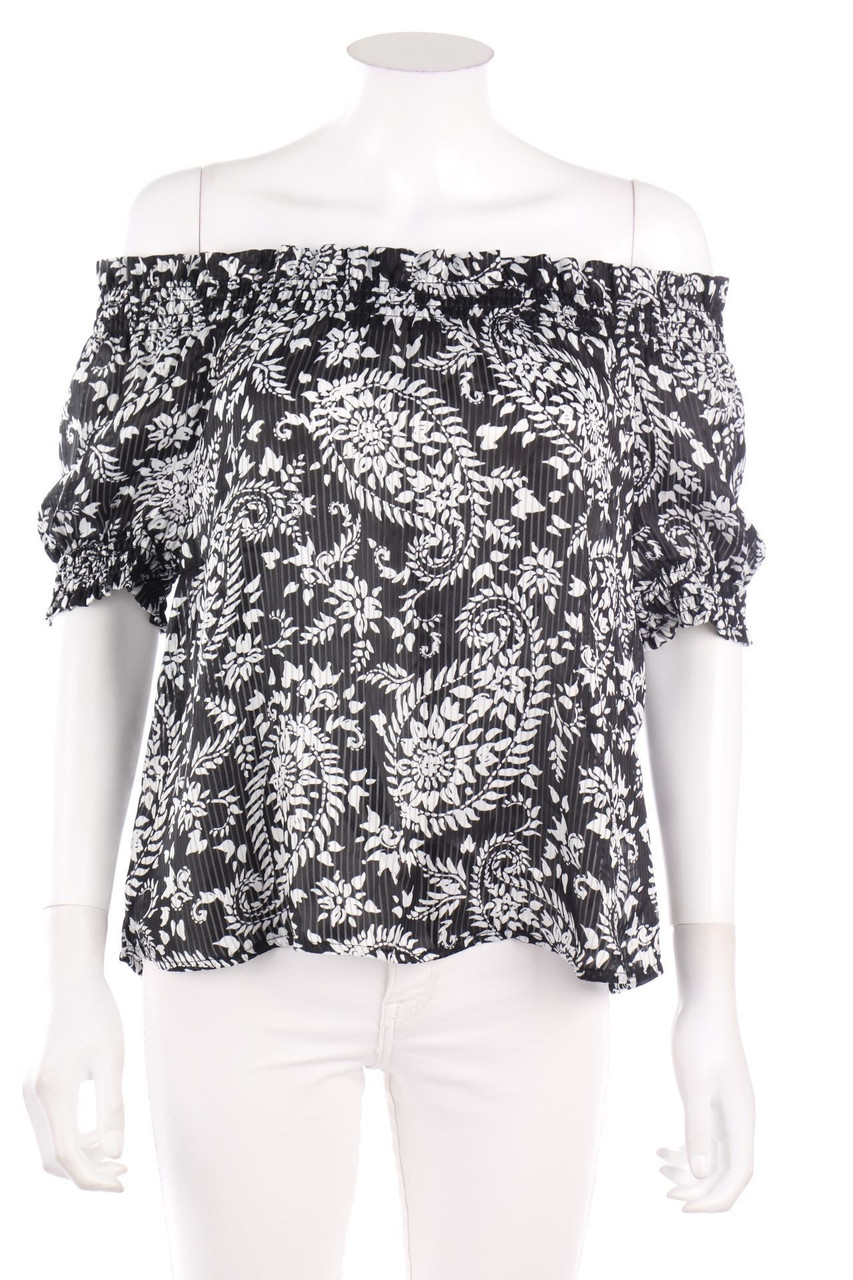 C&A - Carmen-Bluse mit Paisley-Print - D 38