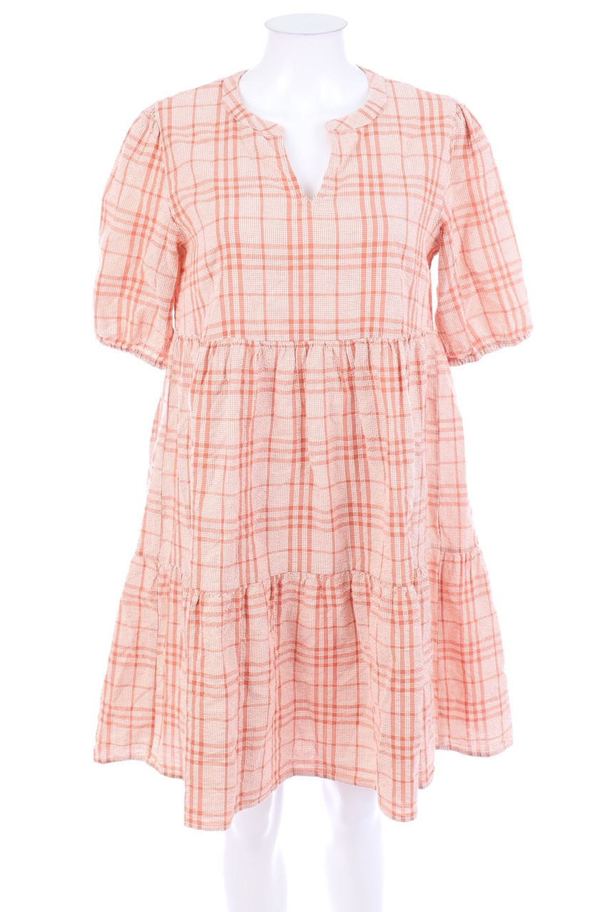 Ohne Label - Kleid mit Karo-Muster - M