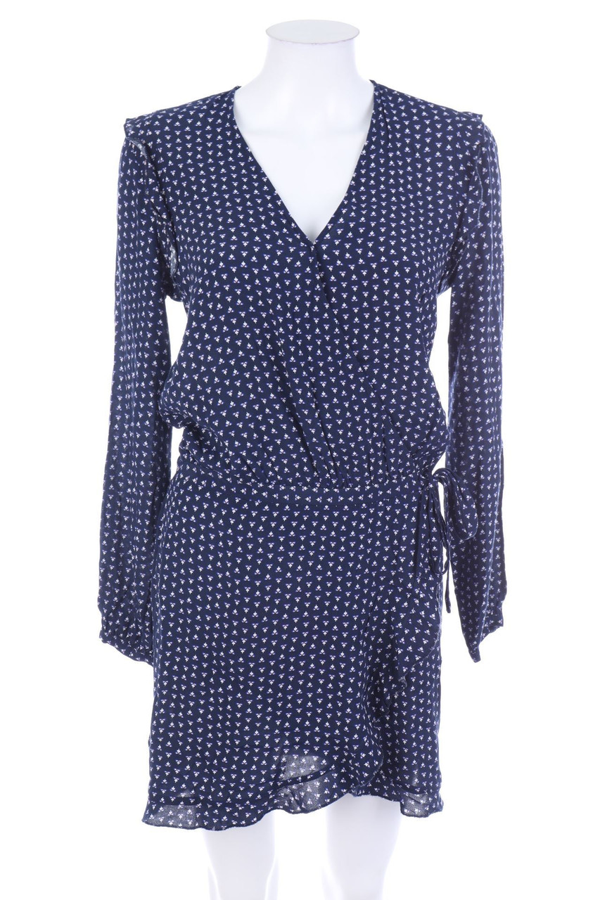 promod - Kleid in Wickel-Optik mit Print - D 36