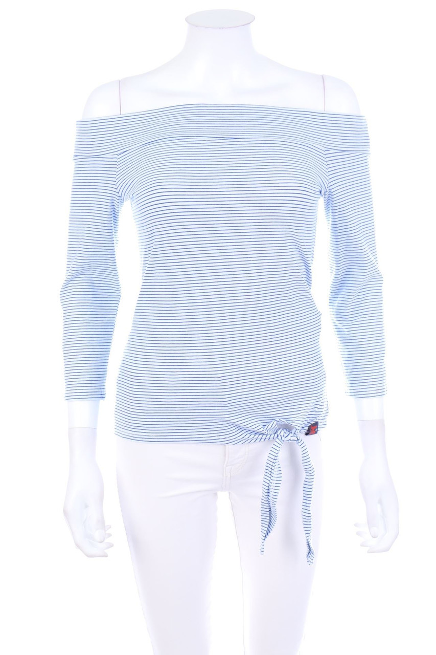 Superdry - Carmen-3/4-Arm-Shirt zum Knoten - D 38