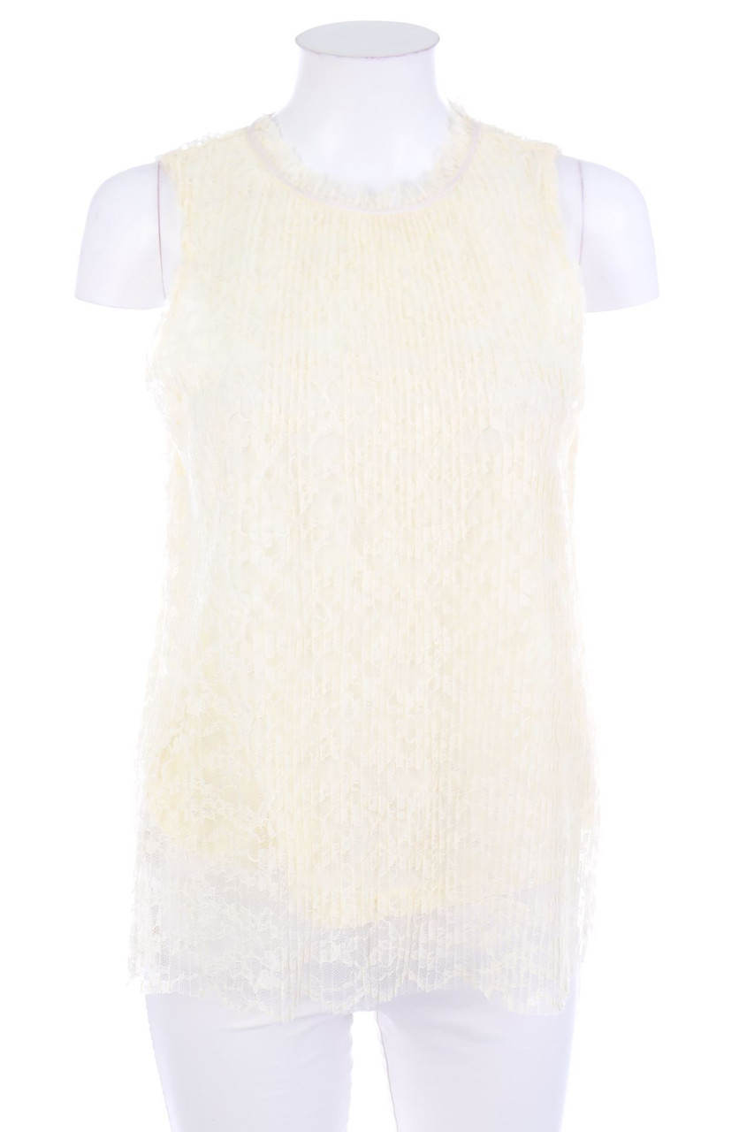 H&M - Plissee-Blusentop aus Spitze - S