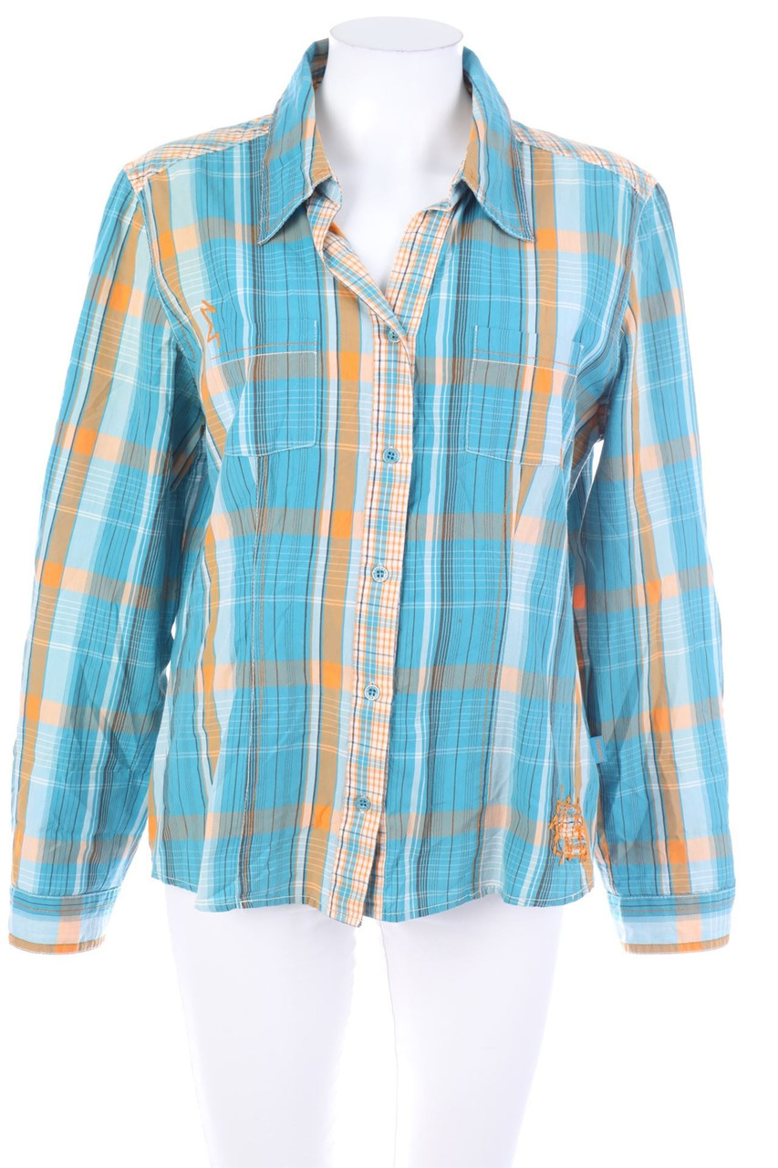 Street One - Bluse mit Karo-Muster - D 42