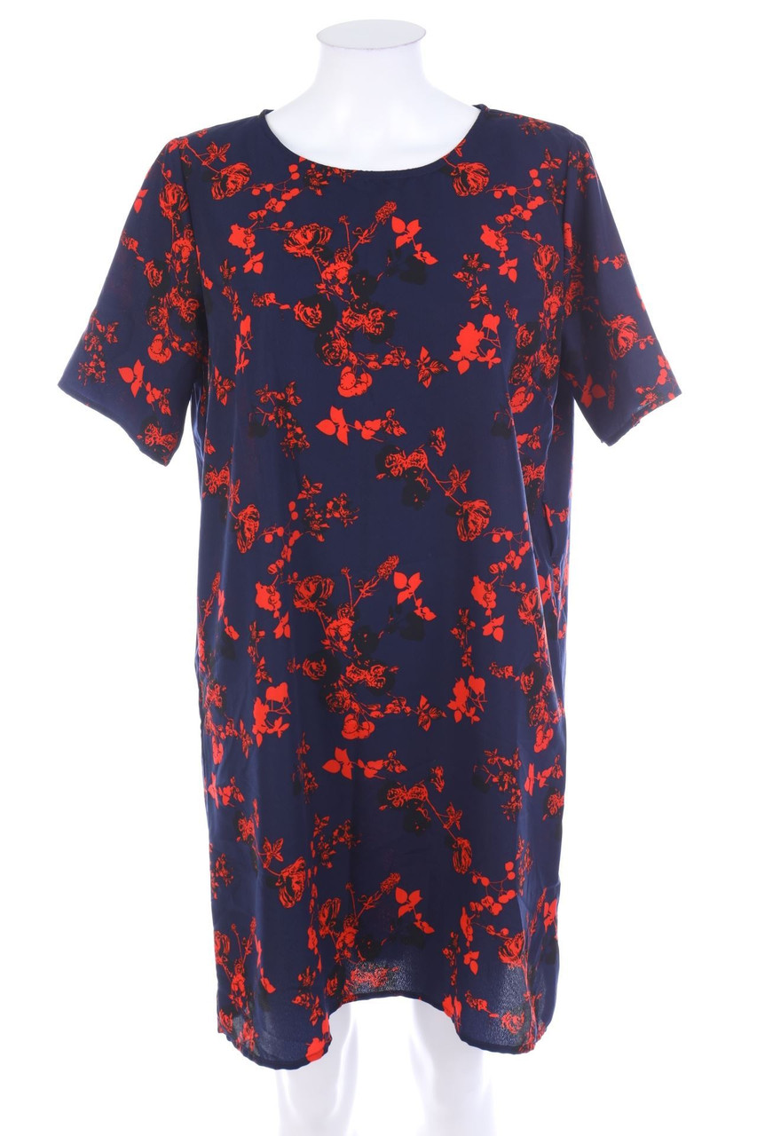 VILA - Kleid mit Blumen-Print - M