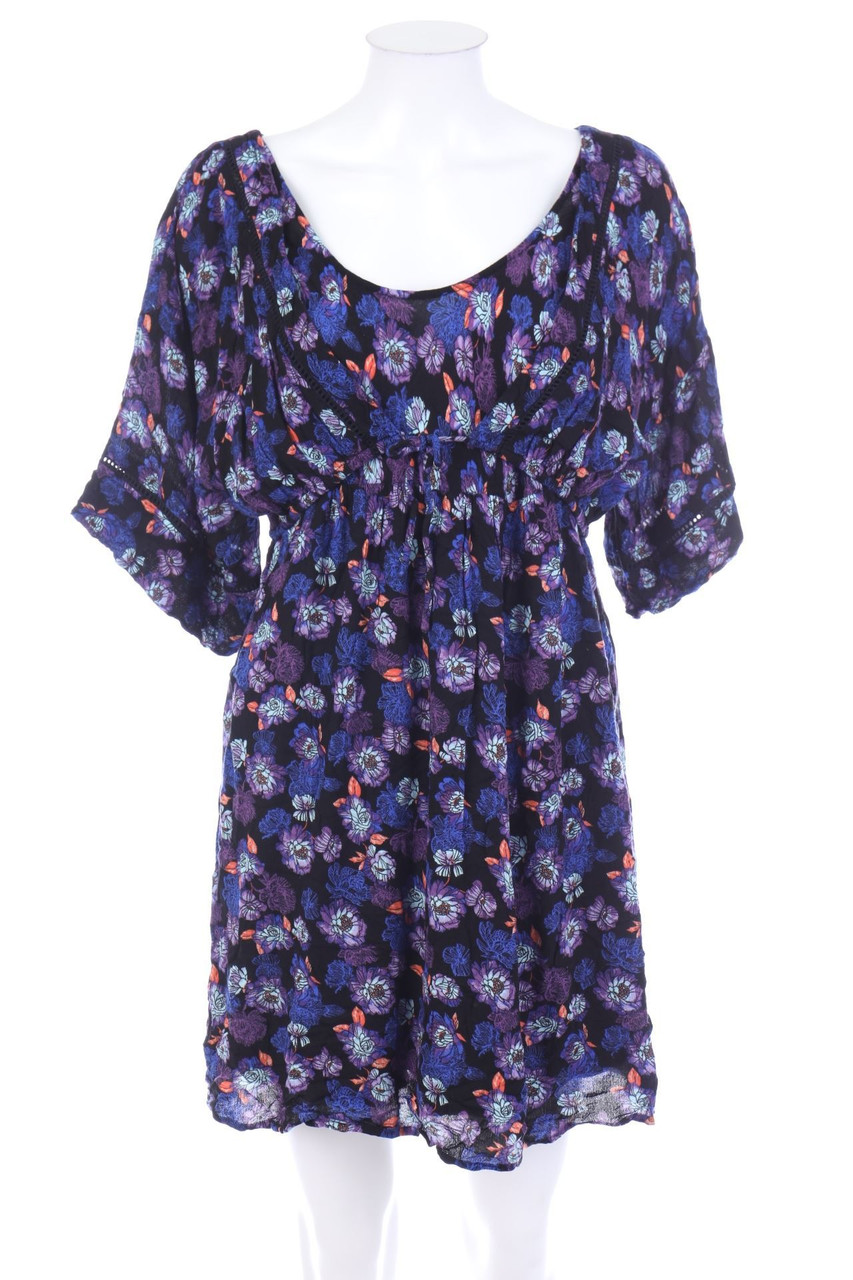 Jessica Simpson - Umstands-Kleid im Layer Look mit Blumen-Print - S
