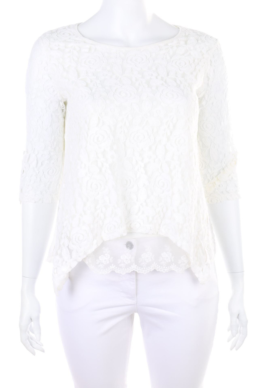 CANDA by C&A - 3/4-Arm-Shirt mit Spitze - D 46