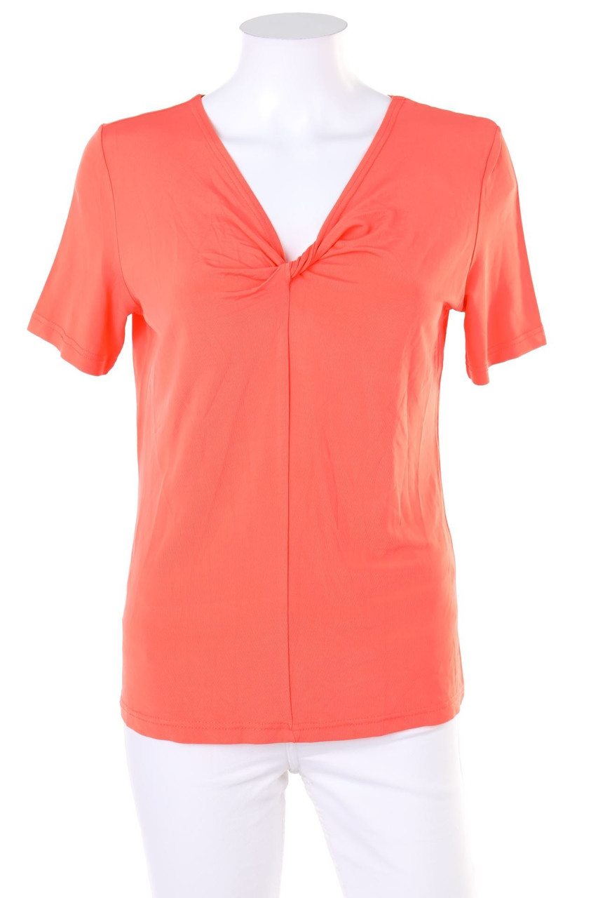 Betty Barclay - Kurzarm-Shirt mit Drapierung - D 38