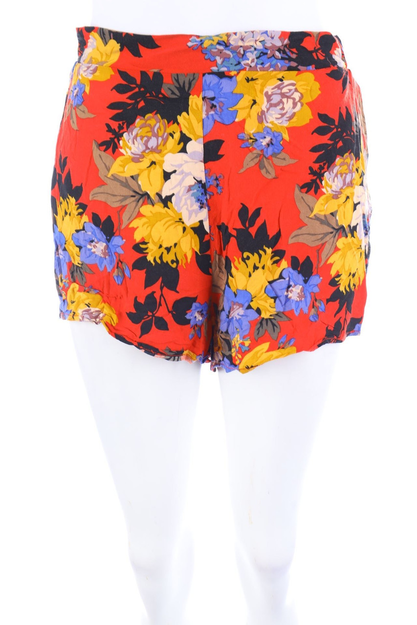 zebra - Shorts mit Blumen-Print - S