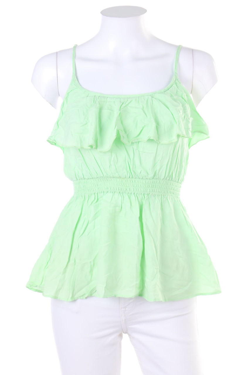 TALLY WEiJL - Blusentop mit Volants - D 36