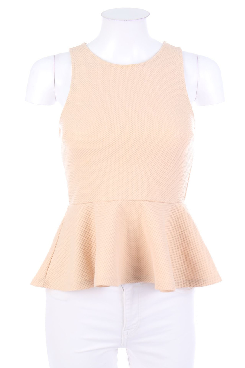 H&M - Blusentop mit Volants - XS