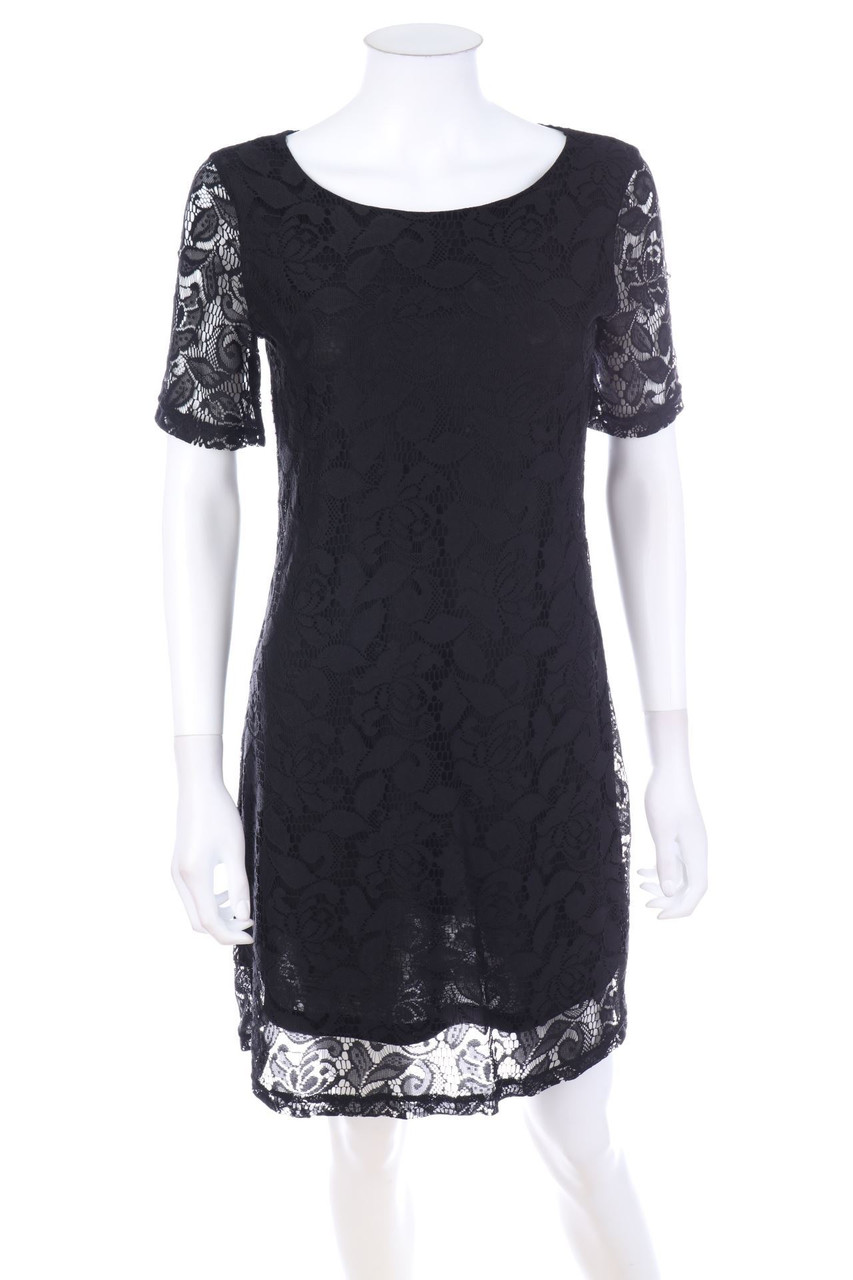 Ohne Label - Spitzen-Kleid - D 38