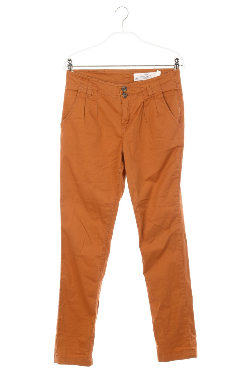 H&M LOGG - Bundfaltenhose - D 34