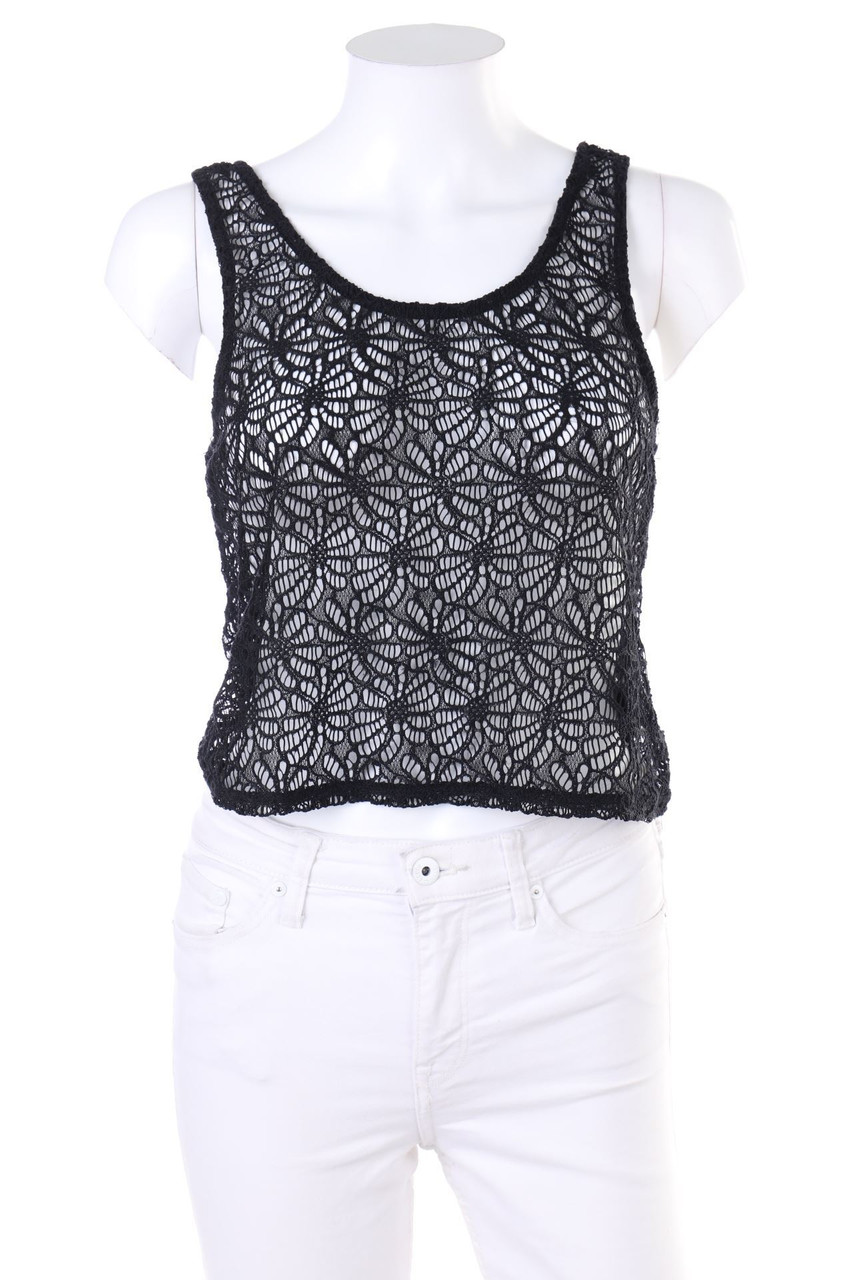 H&M DIVIDED - Häkel-Tanktop - D 36