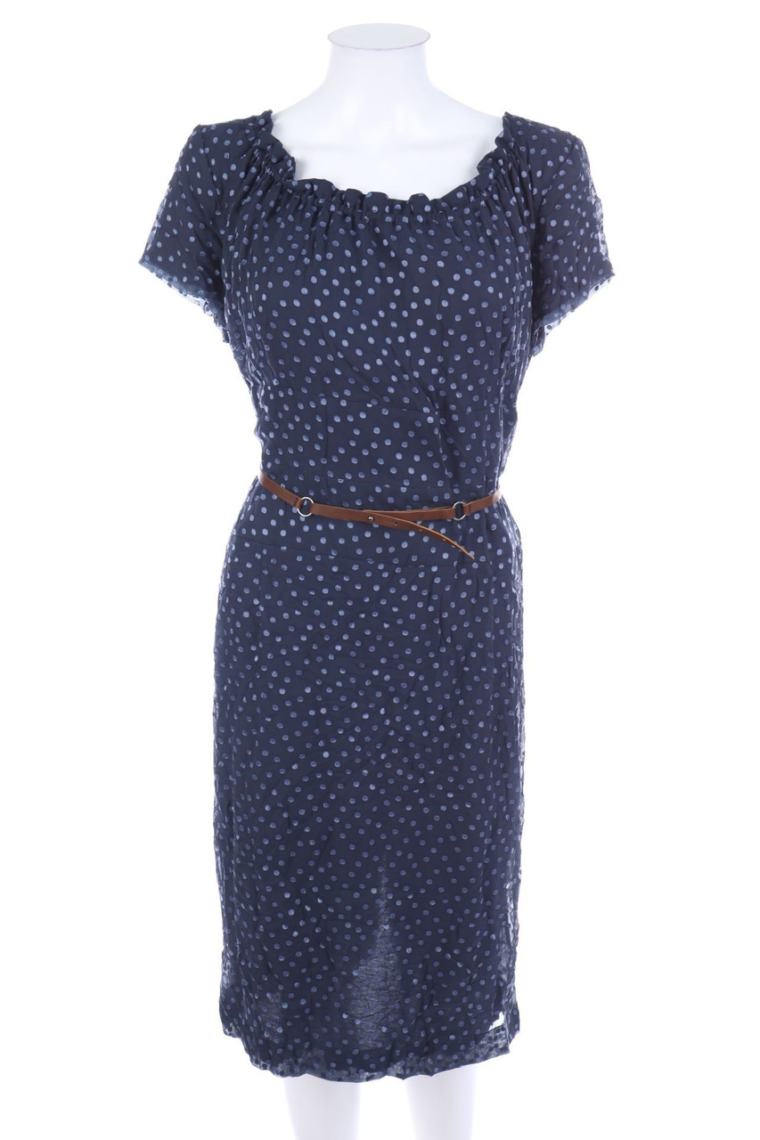 DANIEL HECHTER PARIS - Midikleid mit Gürtel - D 44