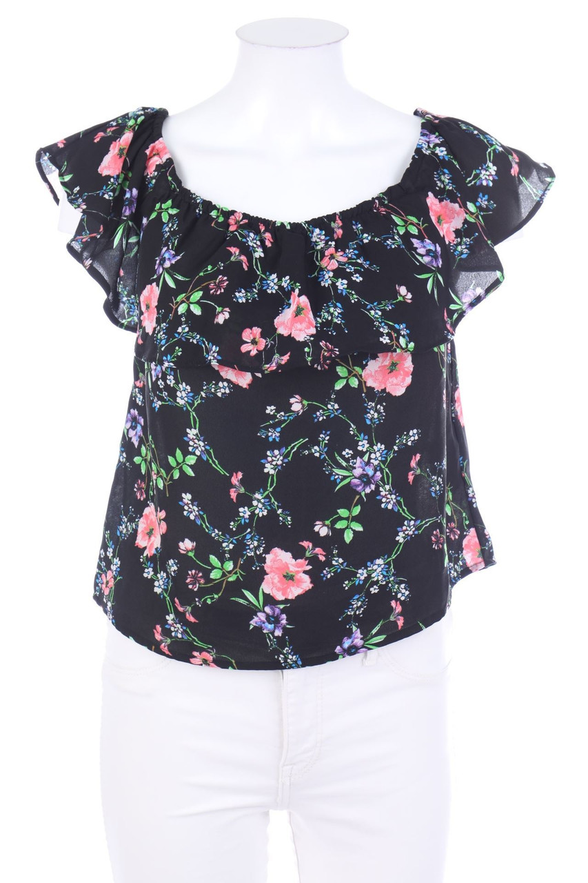 TALLY WEiJL - Volants-Carmen-Bluse - S