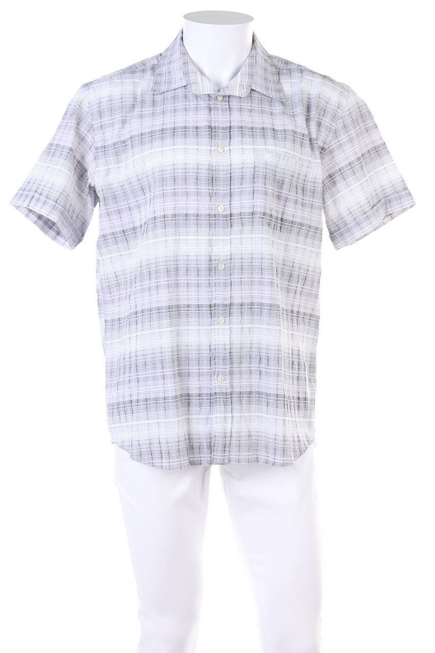 BONITA - Kurzarm-Hemd mit Streifen - L