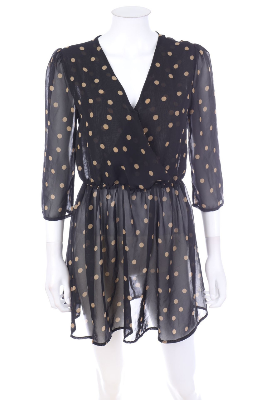 Ohne Label - Minikleid mit tiefem Rückenausschnitt - L