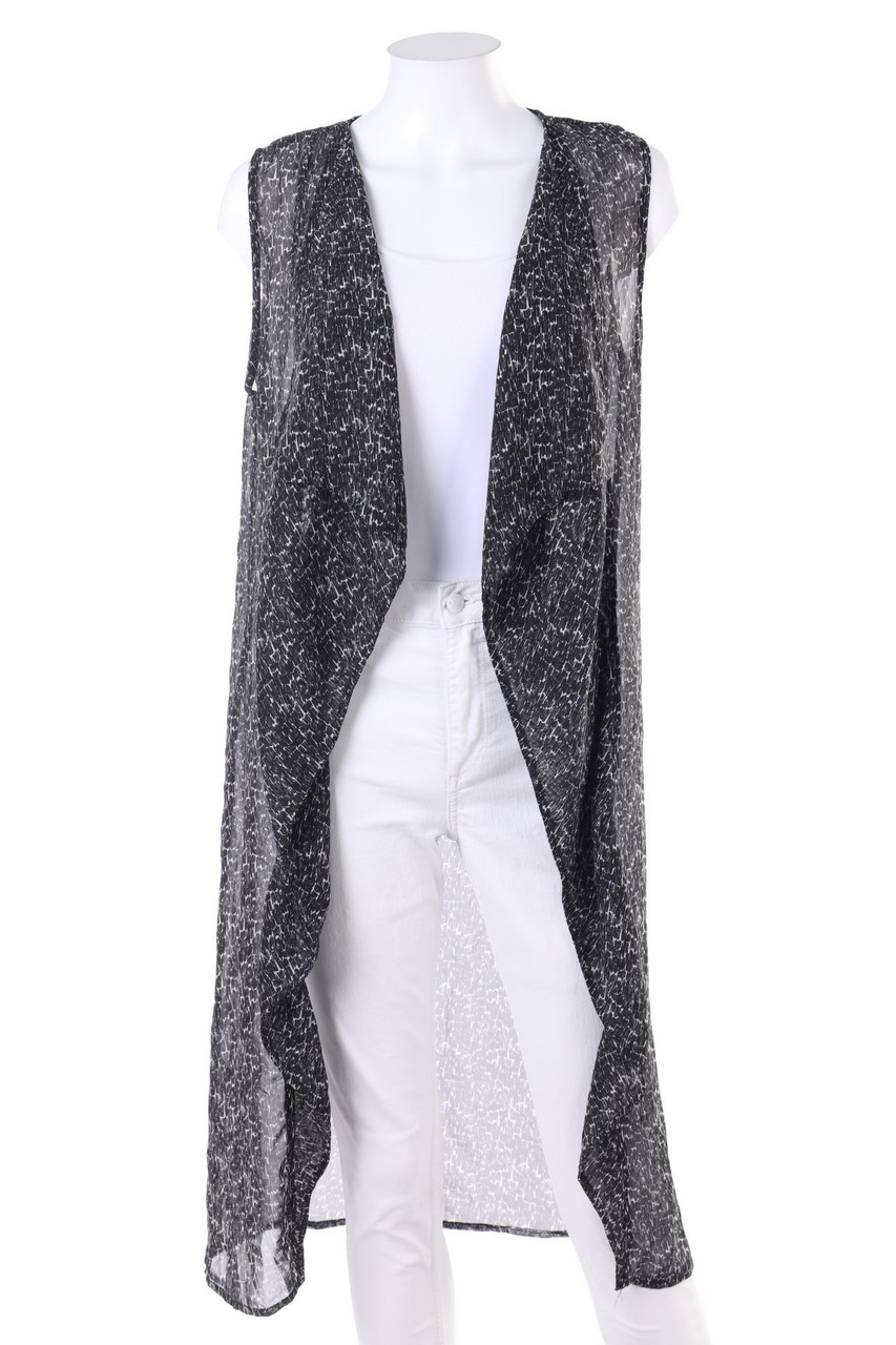 H&M DIVIDED - Chiffon-Weste mit Volants - D 34