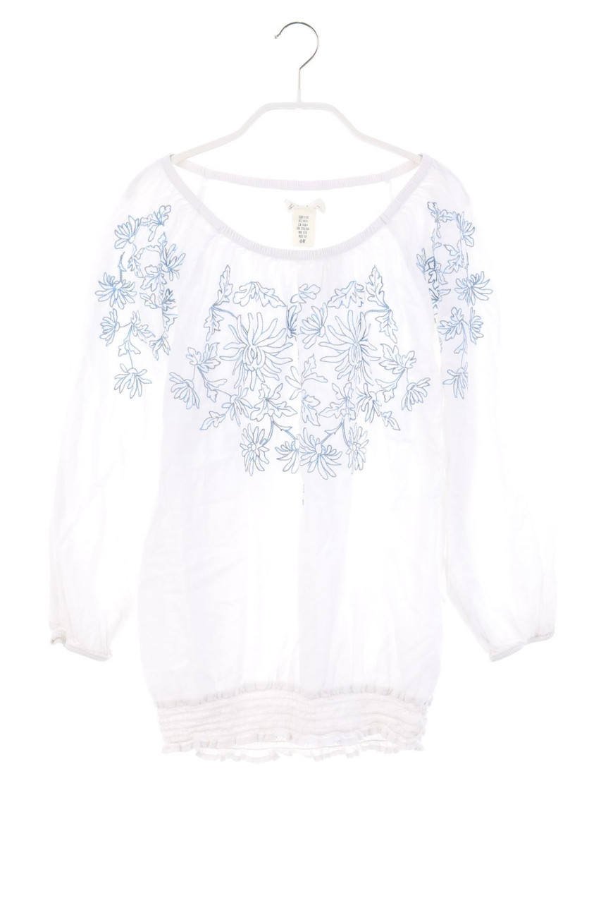 H&M LOGG - Bluse mit Stickereien - 170